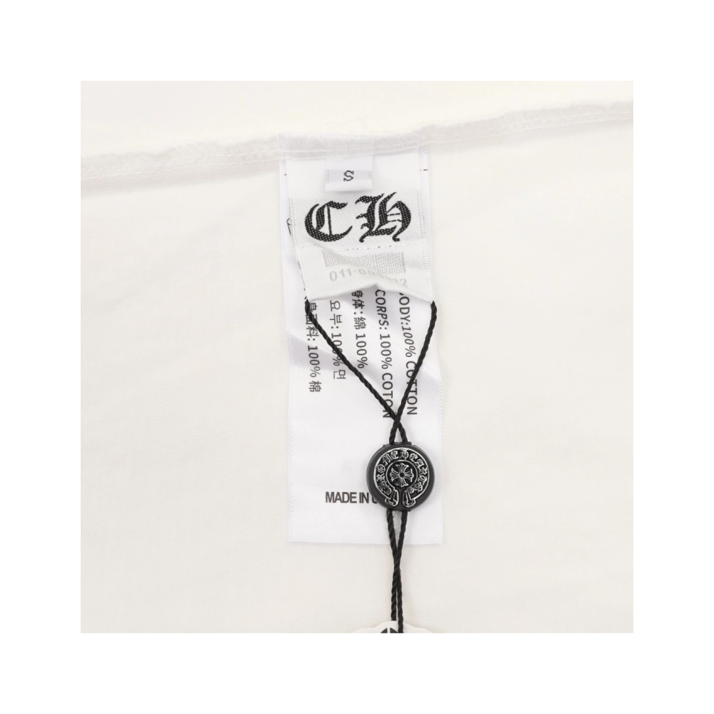Chrome Hearts Sanskrit Patch Embroidery Short Sleeve 078