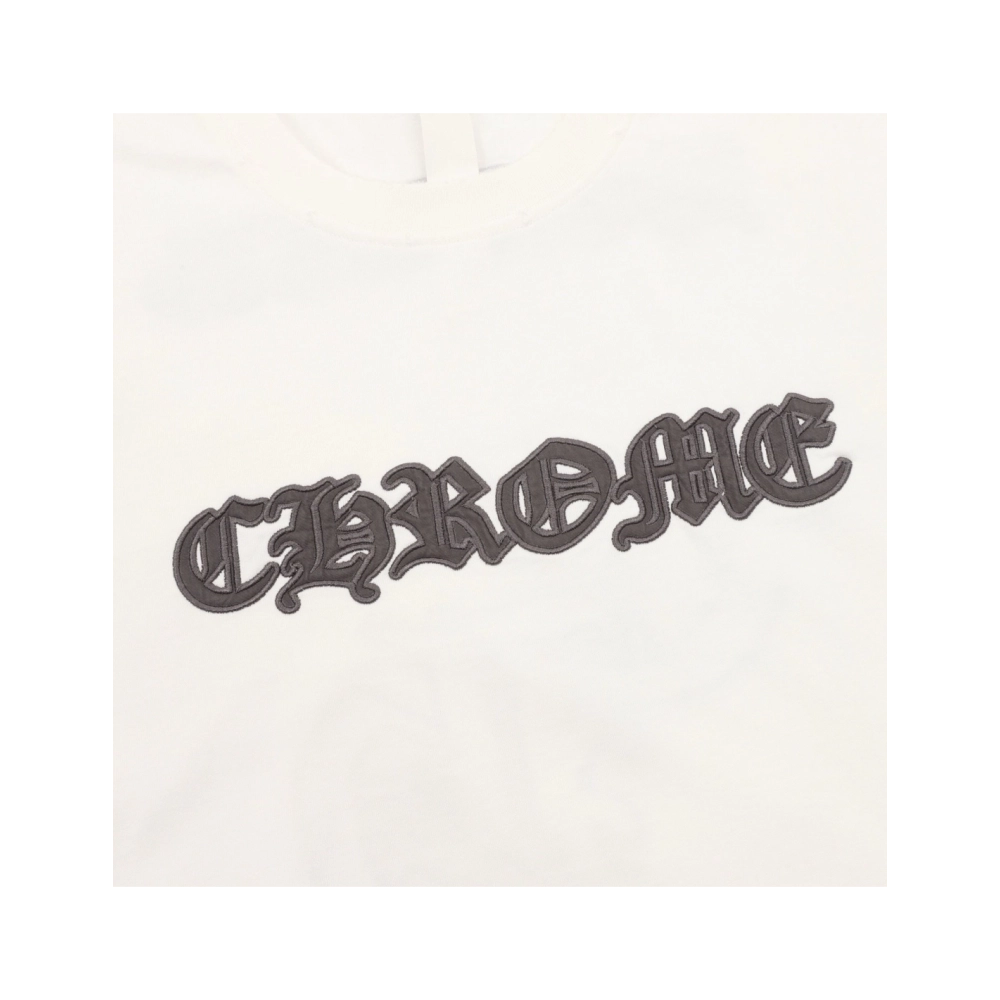 Chrome Hearts Sanskrit Patch Embroidery Short Sleeve 078