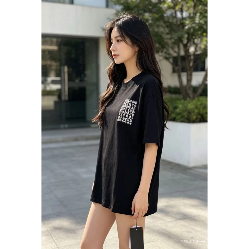 Chrome Hearts Multi-Logo Print Short Sleeve 079