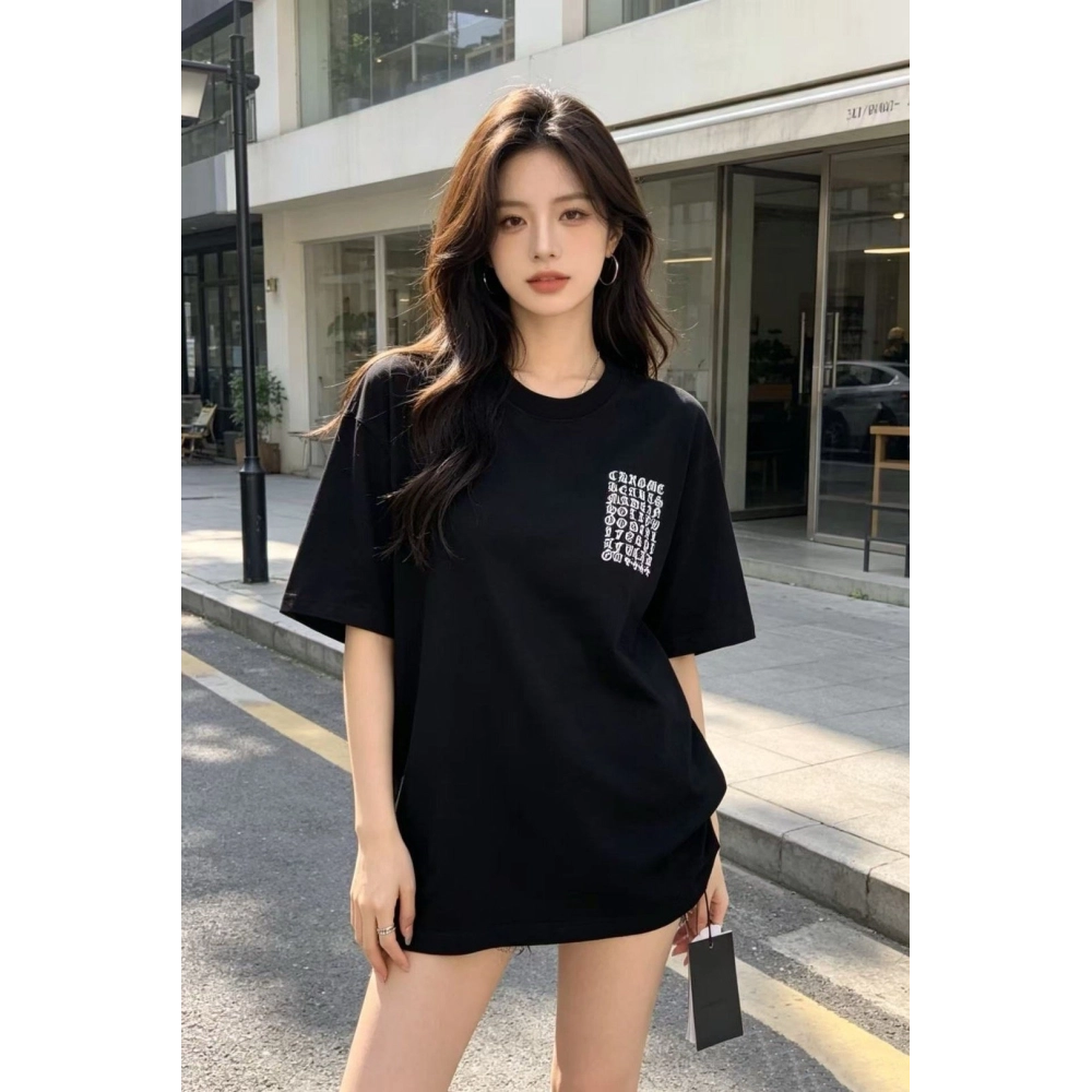 Chrome Hearts Multi-Logo Print Short Sleeve 079