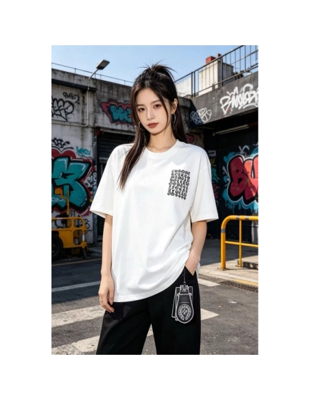 Chrome Hearts Multi-Logo Print Short Sleeve 080