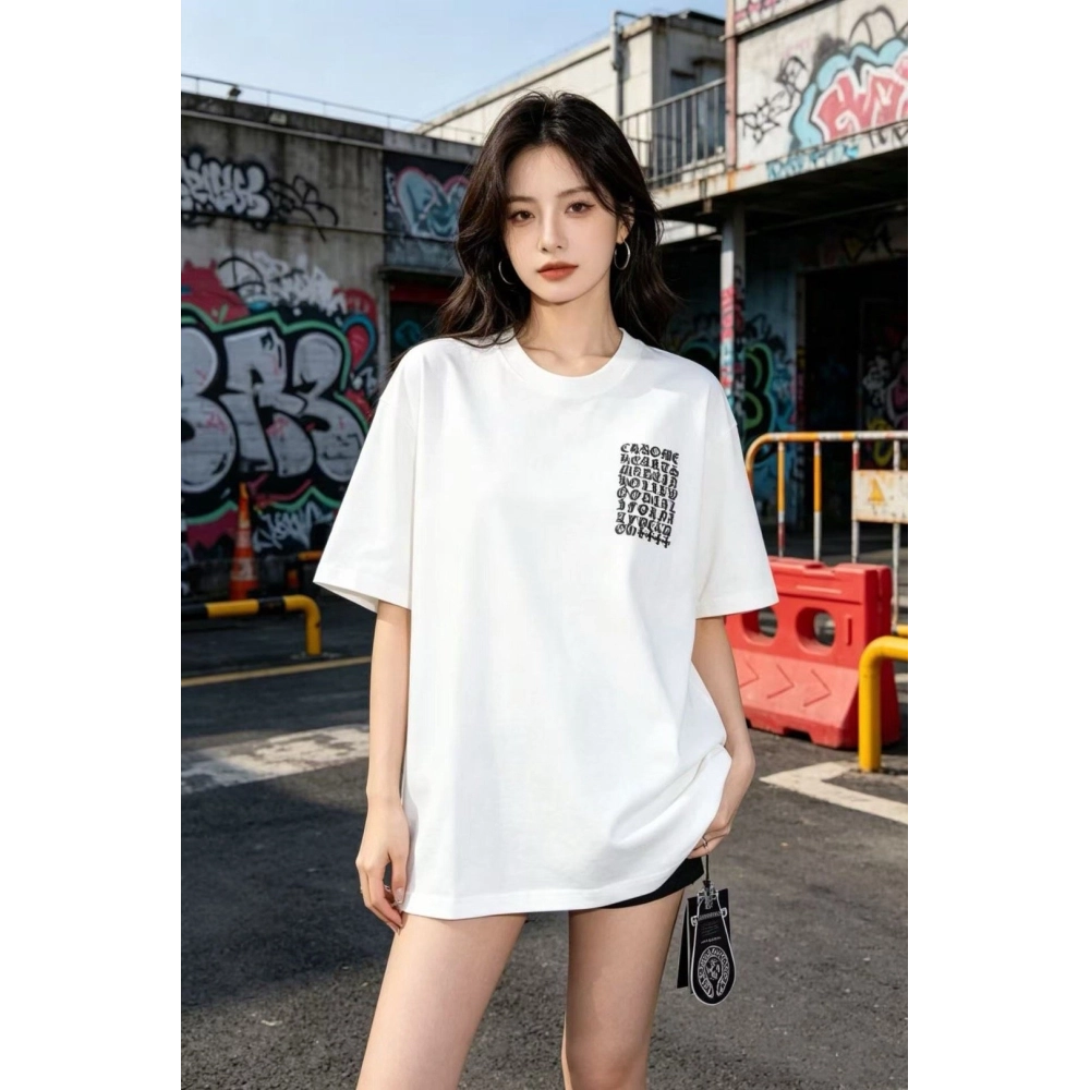 Chrome Hearts Multi-Logo Print Short Sleeve 080