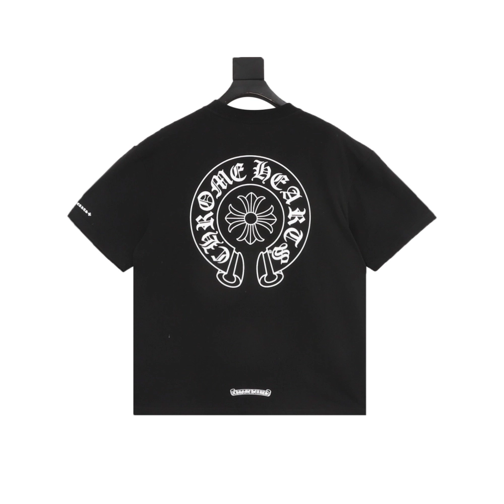 Chrome Hearts Pocket Horseshoe Cross Short Sleeve 081
