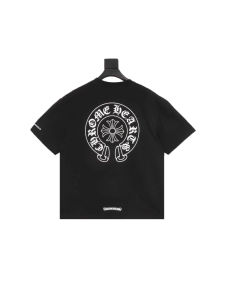 Chrome Hearts Pocket Horseshoe Cross Short Sleeve 081