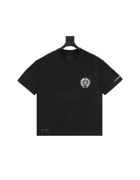 Chrome Hearts Pocket Horseshoe Cross Short Sleeve 081