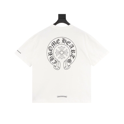 Chrome Hearts Pocket Horseshoe Cross Short Sleeve 082