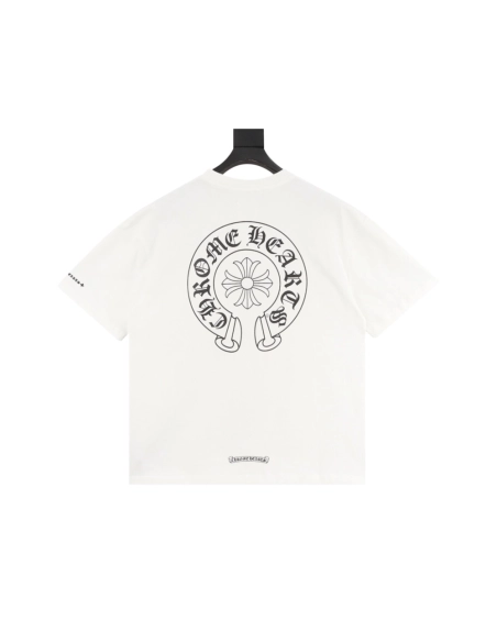 Chrome Hearts Pocket Horseshoe Cross Short Sleeve 082
