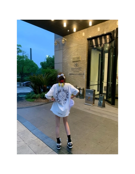 Chrome Hearts Pocket Horseshoe Cross Short Sleeve 082