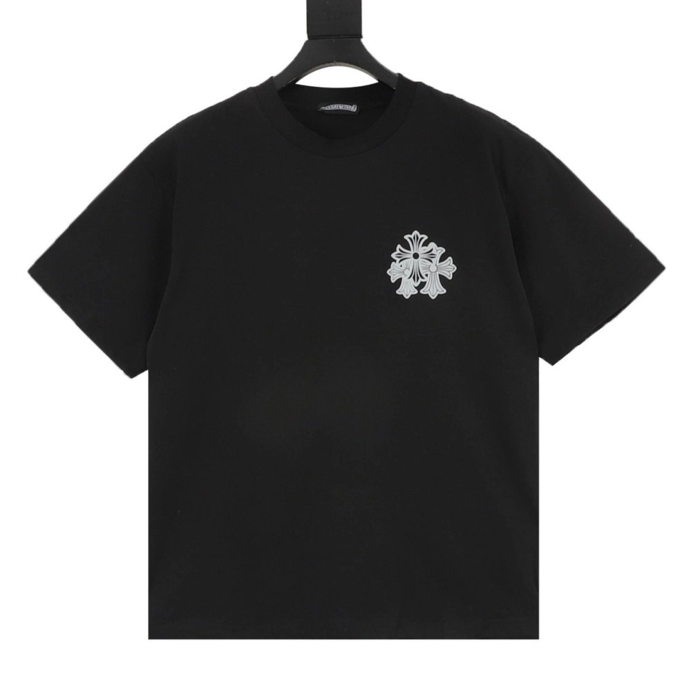 Chrome Hearts Puff Print Horseshoe Short Sleeve 083