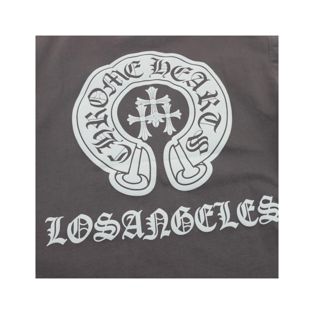 Chrome Hearts Puff Print Horseshoe Short Sleeve 084