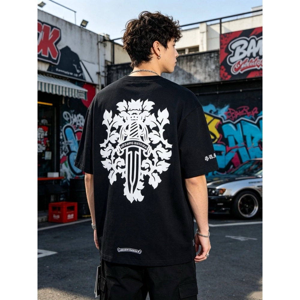 Chrome Hearts Dagger Print Short Sleeve 013