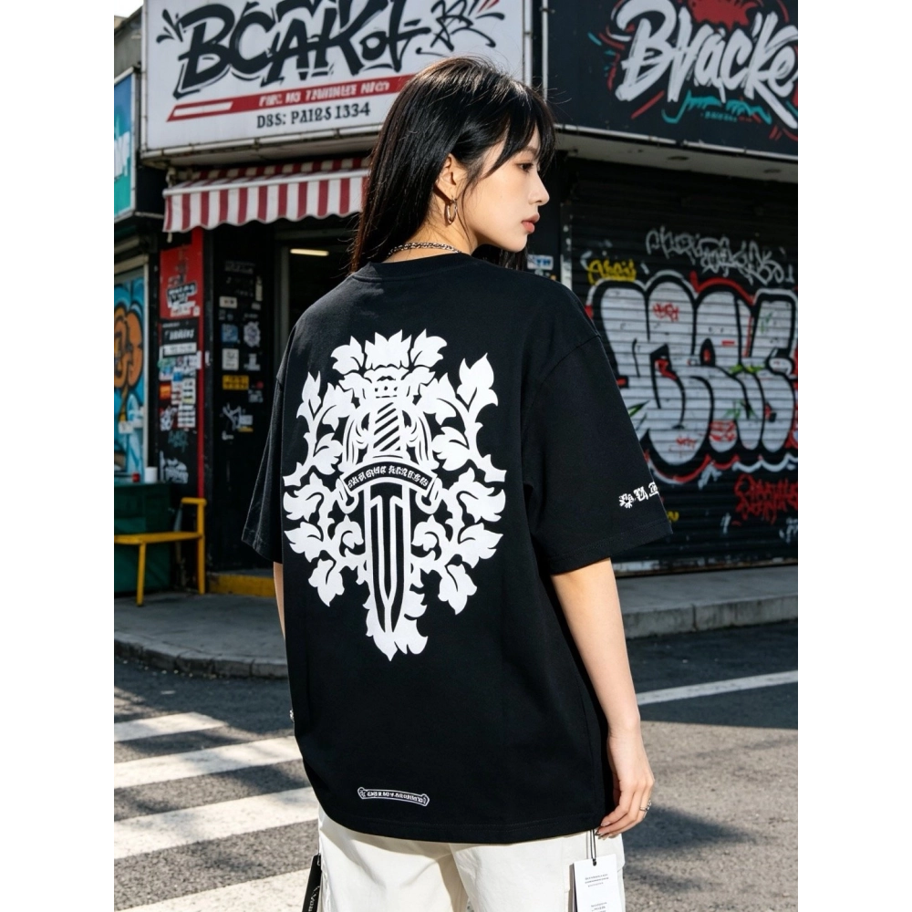 Chrome Hearts Dagger Print Short Sleeve 013