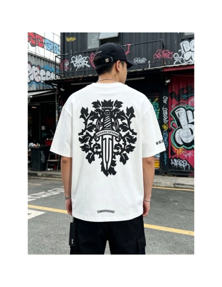 Chrome Hearts Dagger Print Short Sleeve 014