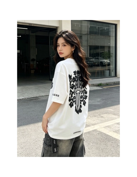 Chrome Hearts Dagger Print Short Sleeve 014