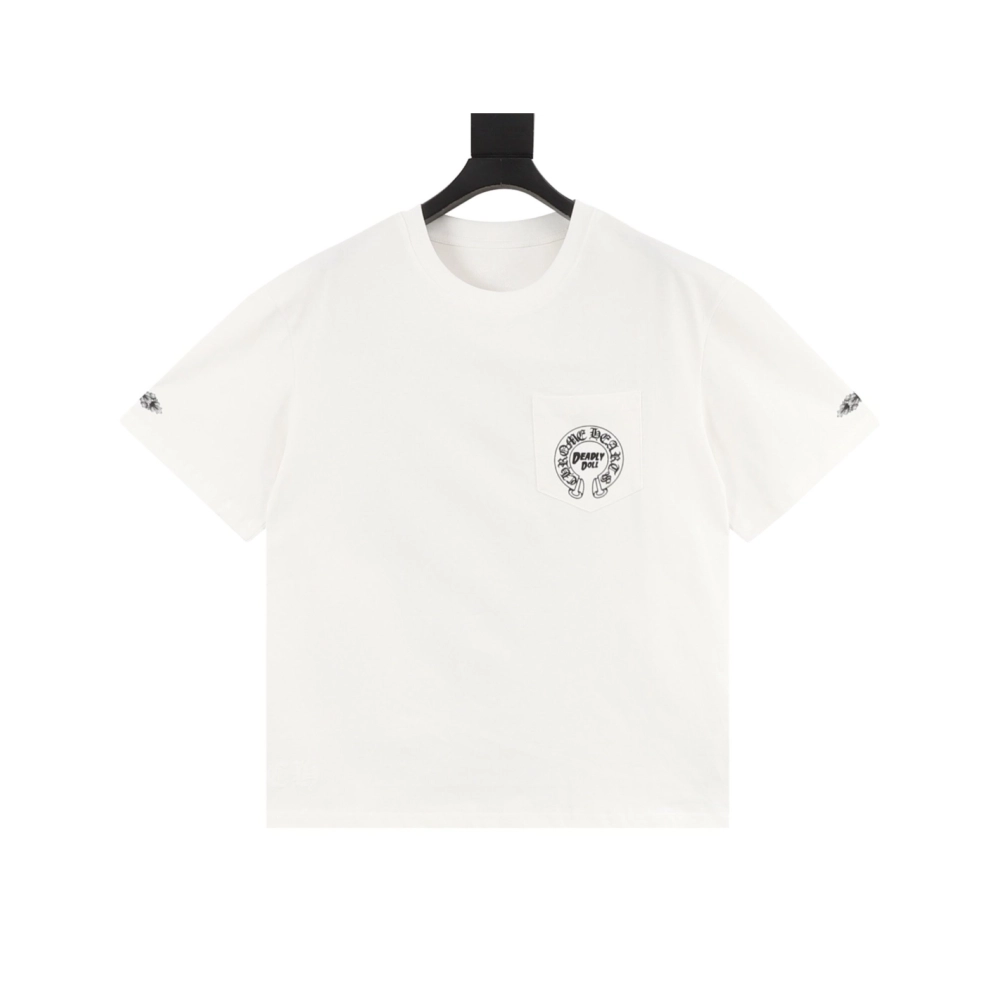 Chrome Hearts Beauty & Horseshoe Print Short Sleeve 016