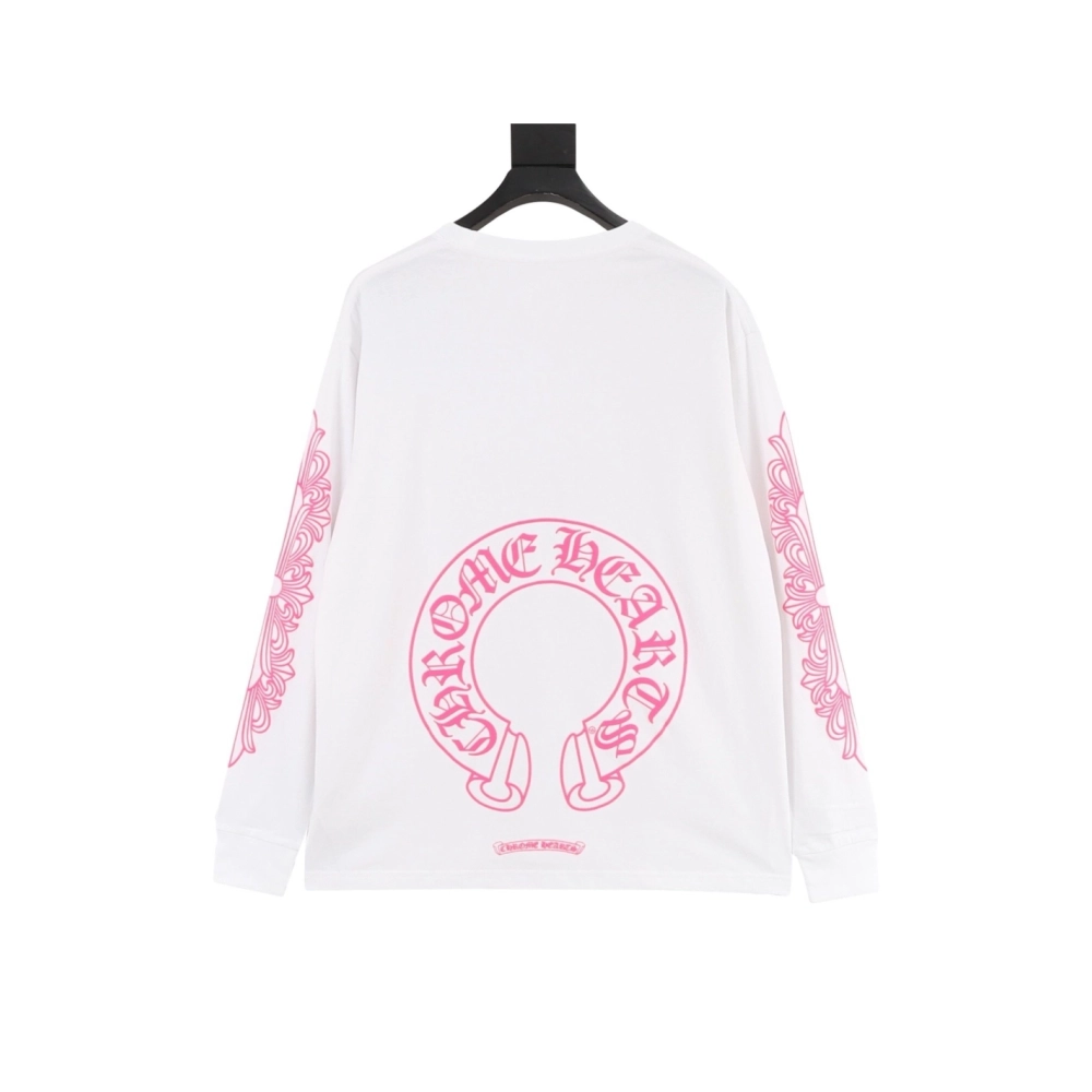 Chrome Hearts Sleeve Sanskrit Scroll Print Long Sleeve 018