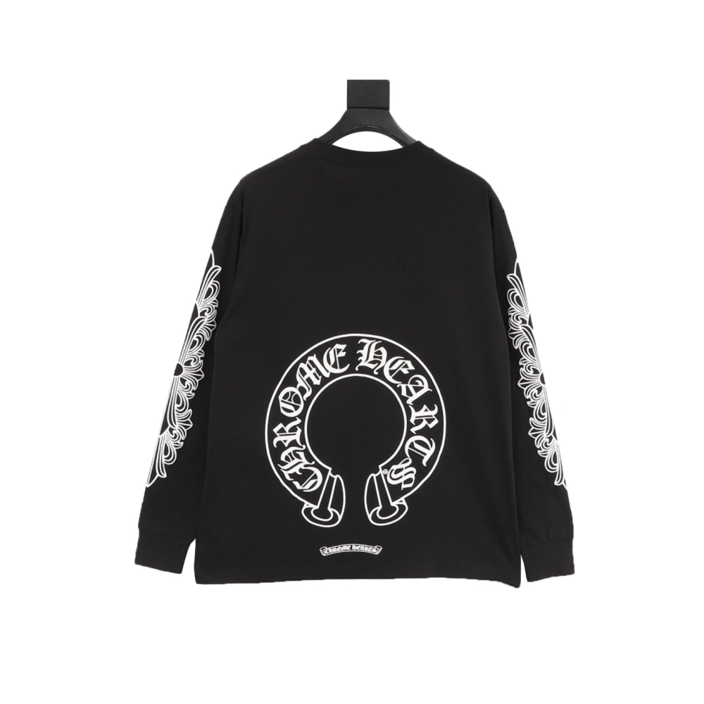 Chrome Hearts Sleeve Sanskrit Scroll Print Long Sleeve 019