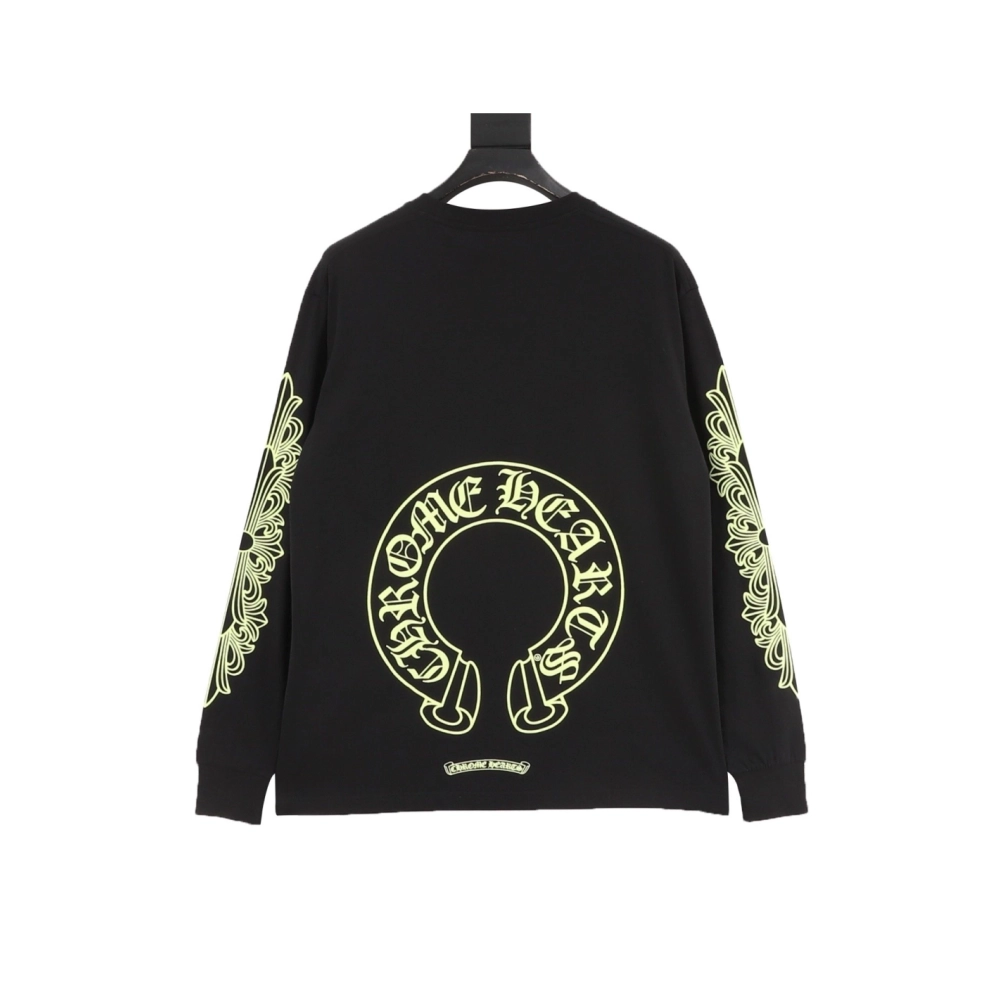 Chrome Hearts Sleeve Sanskrit Scroll Print Long Sleeve 021