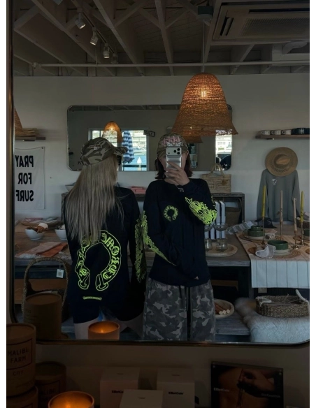Chrome Hearts Sleeve Sanskrit Scroll Print Long Sleeve 021