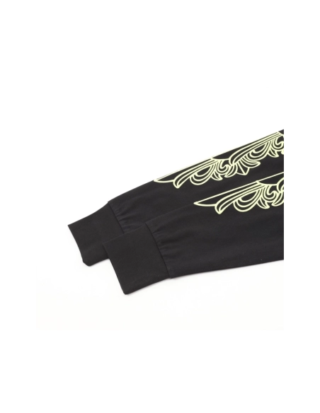 Chrome Hearts Sleeve Sanskrit Scroll Print Long Sleeve 021