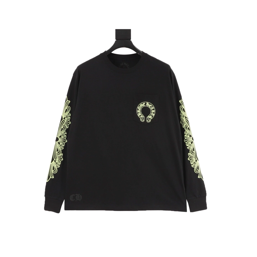 Chrome Hearts Sleeve Sanskrit Scroll Print Long Sleeve 021