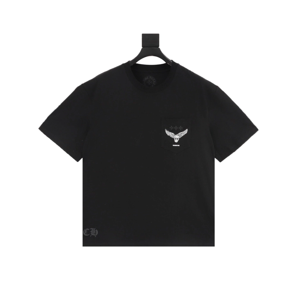 Chrome Hearts Skull Cross Print Short Sleeve 023