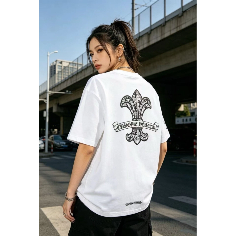 Chrome Hearts Pocket Cross Print Short Sleeve 025
