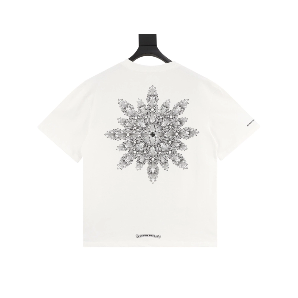 Chrome Hearts Kaleidoscope Cross Print Short Sleeve 027