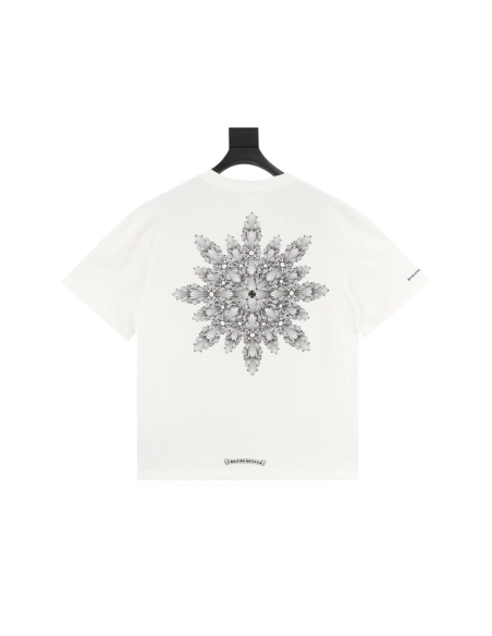 Chrome Hearts Kaleidoscope Cross Print Short Sleeve 027