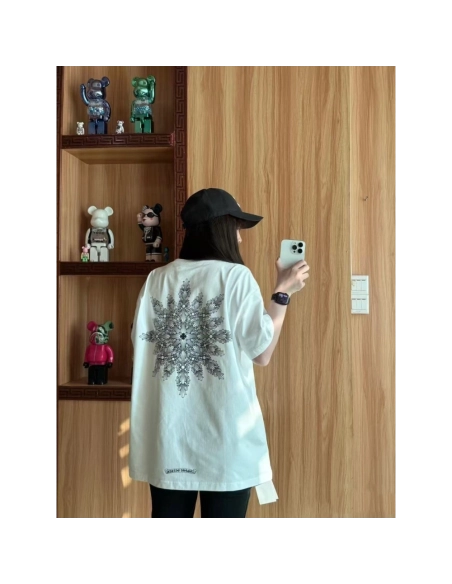 Chrome Hearts Kaleidoscope Cross Print Short Sleeve 027