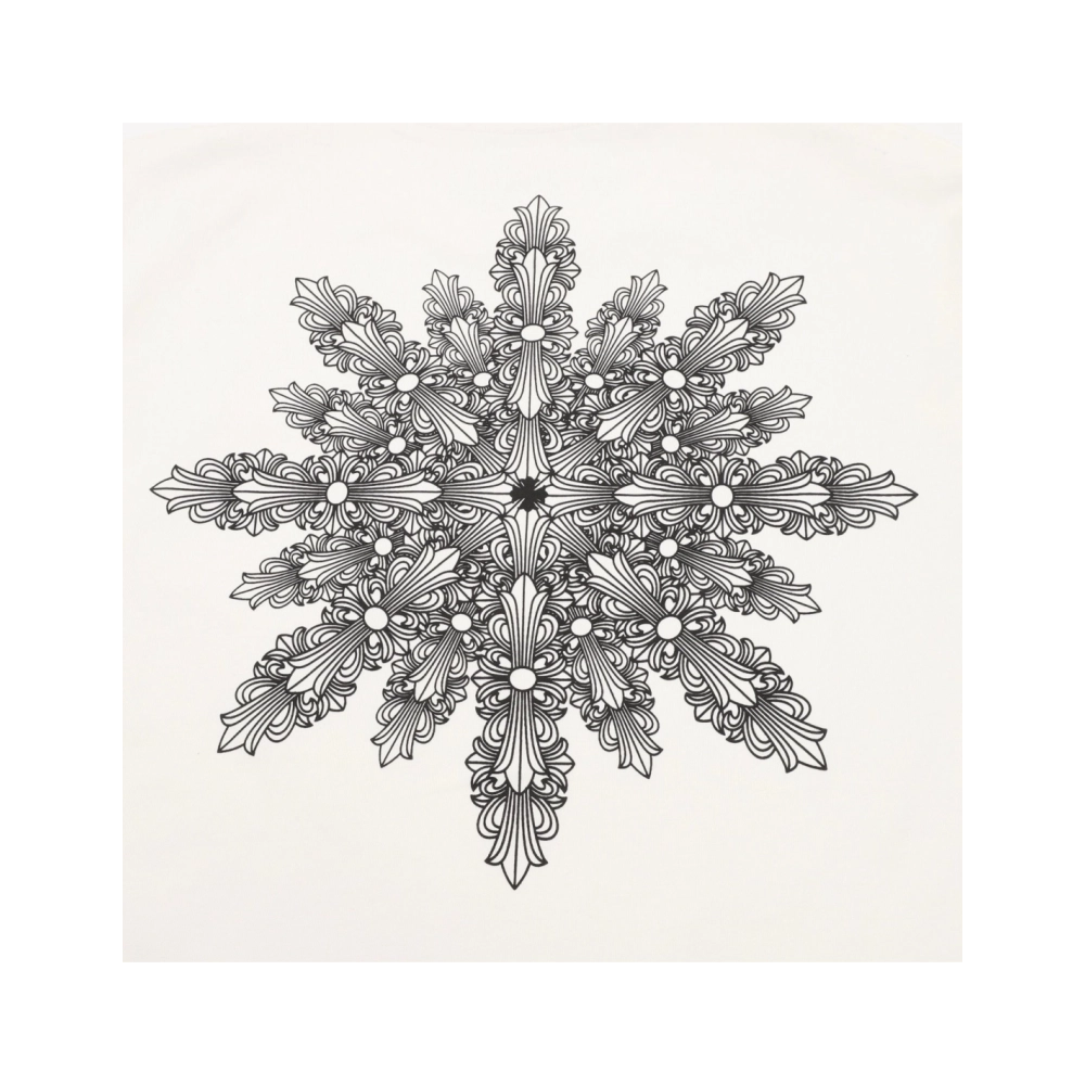 Chrome Hearts Kaleidoscope Cross Print Short Sleeve 027