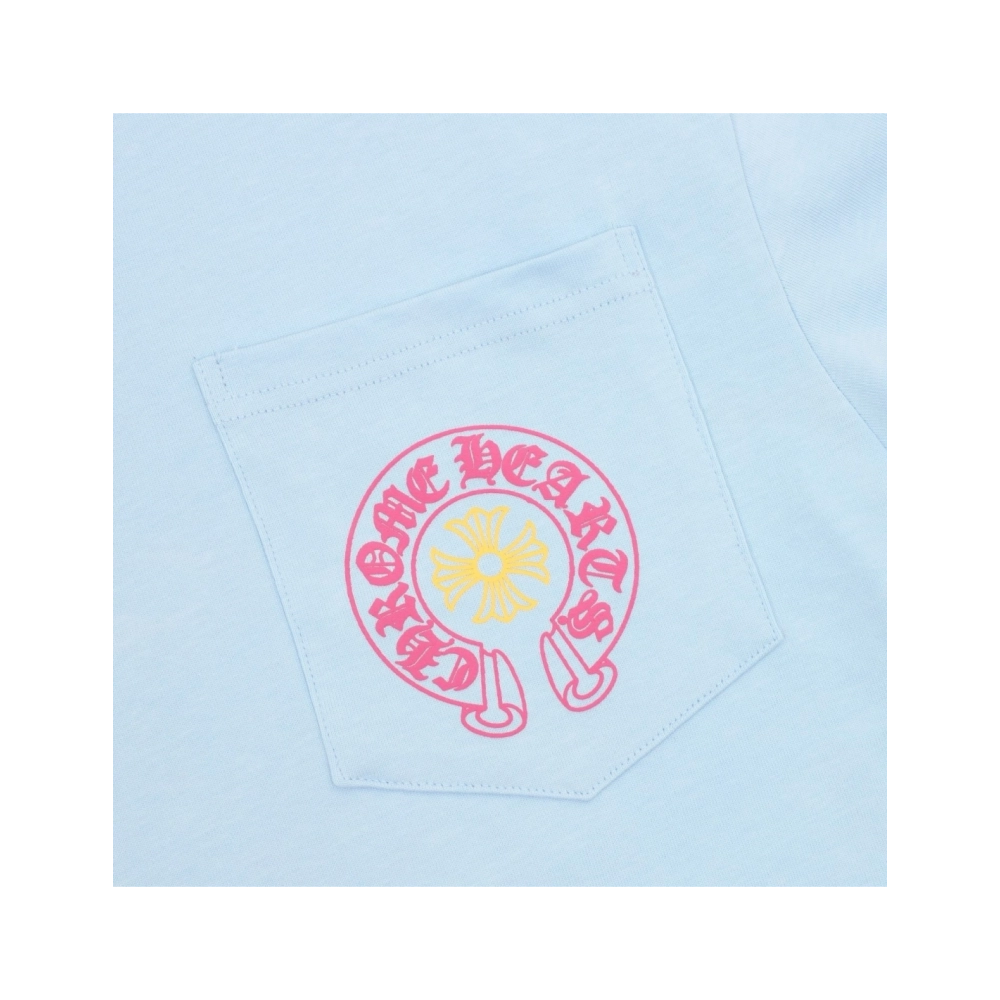 Chrome Hearts Horseshoe Cross Print Short Sleeve 032