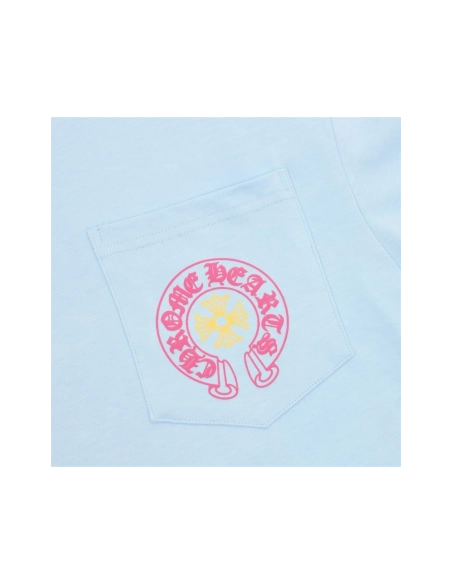 Chrome Hearts Horseshoe Cross Print Short Sleeve 032