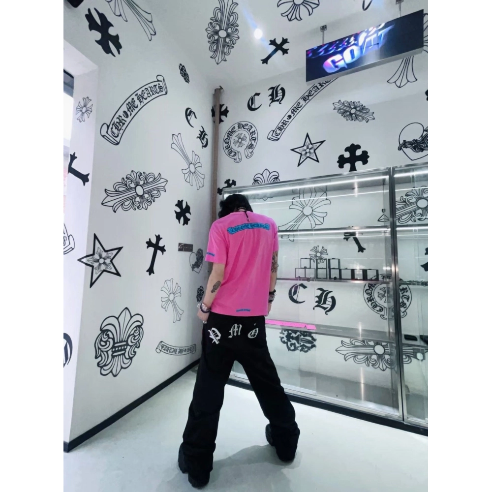 Chrome Hearts Sanskrit Print Short Sleeve 034