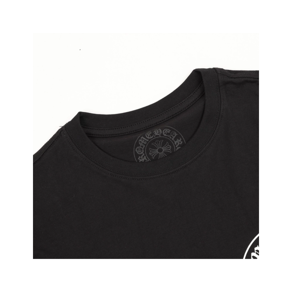Chrome Hearts Cross Horseshoe Print Short Sleeve 035