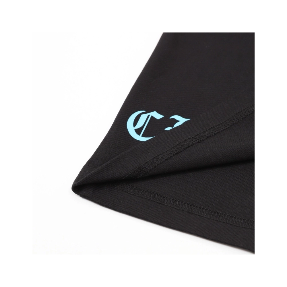 Chrome Hearts Blue Cross Print Short Sleeve 040