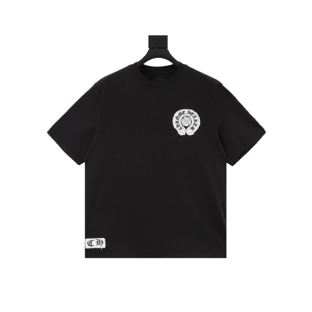 Chrome Hearts Sanskrit Cross Print Short Sleeve 044