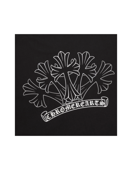 Chrome Hearts Sketch Cross Print Short Sleeve 048
