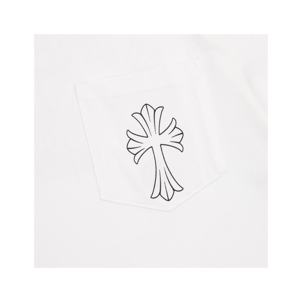 Chrome Hearts Sketch Cross Print Short Sleeve 049