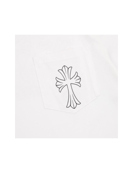 Chrome Hearts Sketch Cross Print Short Sleeve 049