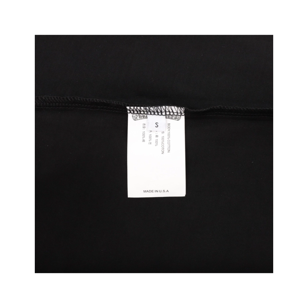 Chrome Hearts Back Snowflake Cross Short Sleeve 055