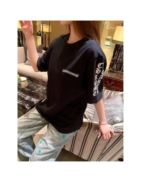 Chrome Hearts Large Tongue Print Short Sleeve 052