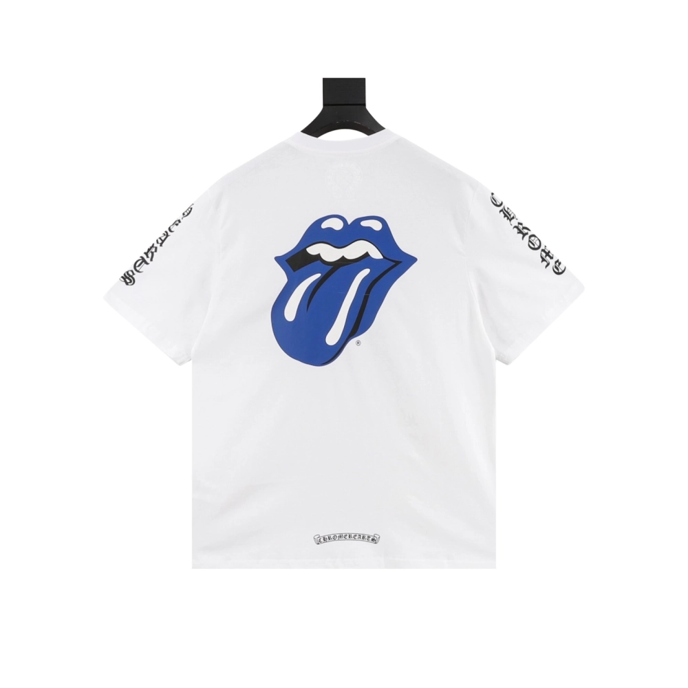 Chrome Hearts Large Tongue Print Short Sleeve 053