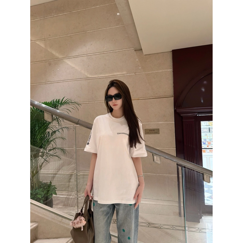 Chrome Hearts Large Tongue Print Short Sleeve 053