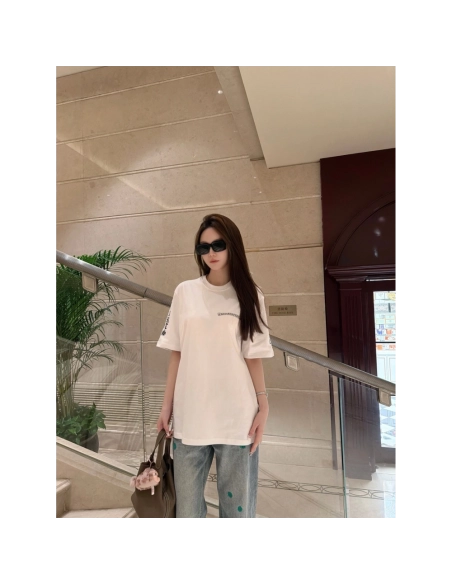 Chrome Hearts Large Tongue Print Short Sleeve 053