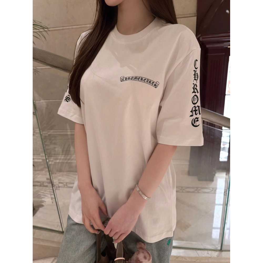 Chrome Hearts Large Tongue Print Short Sleeve 053