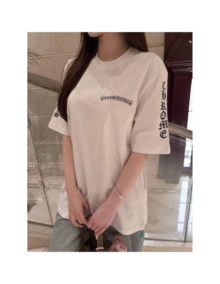Chrome Hearts Large Tongue Print Short Sleeve 053