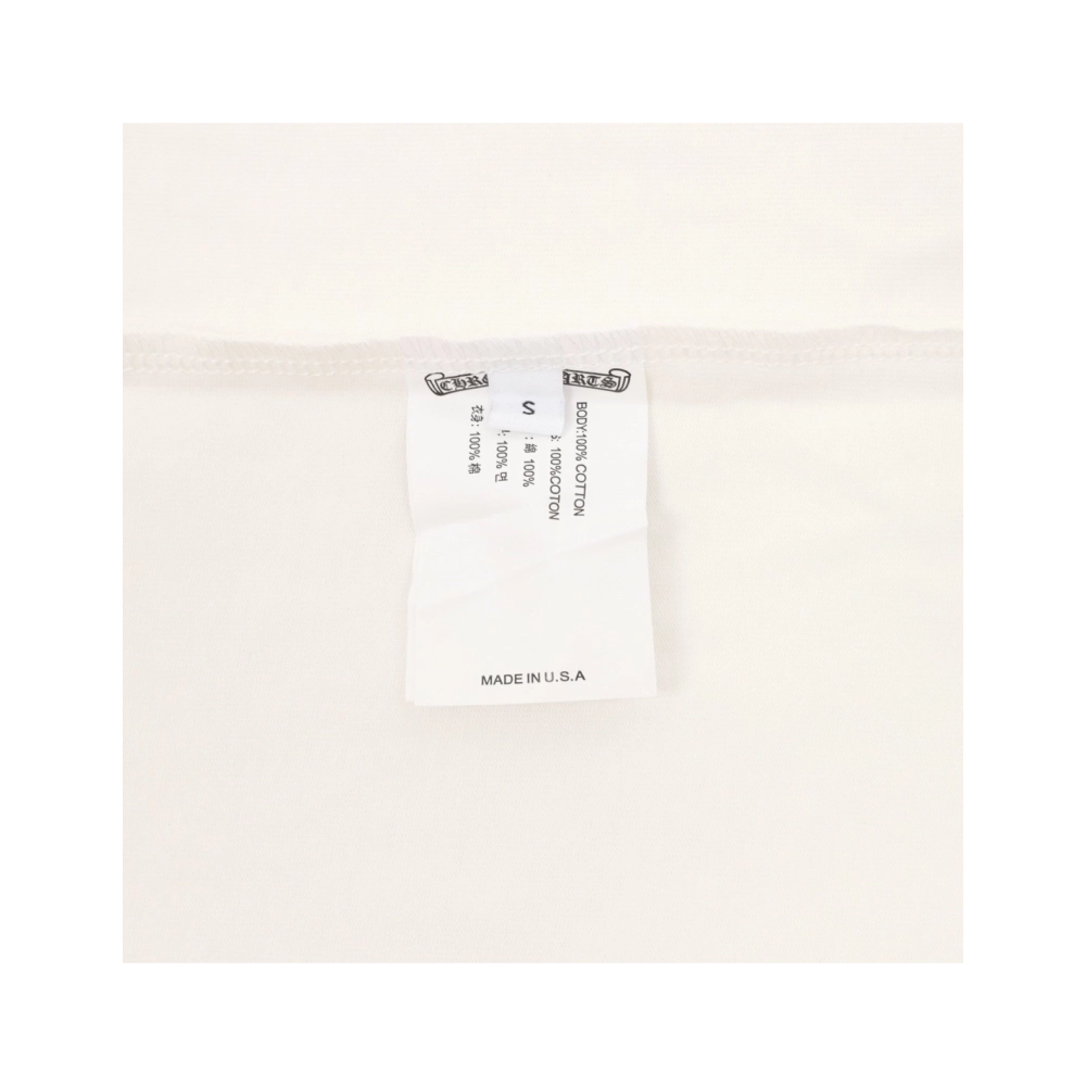 Chrome Hearts Back Snowflake Cross Short Sleeve 056