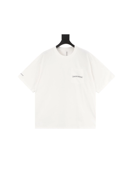 Chrome Hearts Back Snowflake Cross Short Sleeve 056