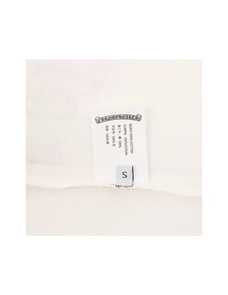 Chrome Hearts Front & Back Sanskrit Embroidery Short Sleeve 057